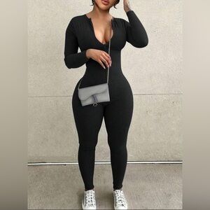 Black jumpsuit size xs